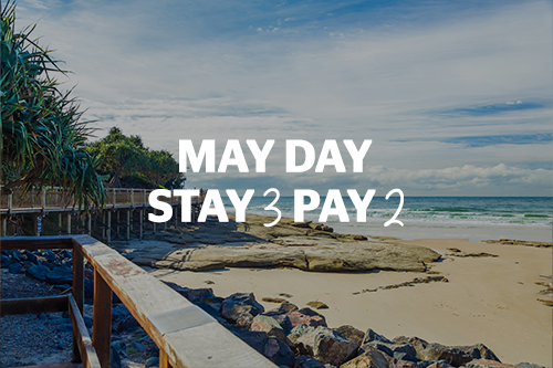 Stay 3 Pay 2 this May Day Long Weekend